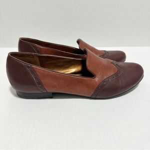 Naturalizer Lancing Oxford Shoes Wingtip Women's Size 9.5 Slip On N5 Comfort